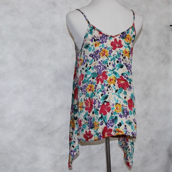 Silk Twelfth Street by Cynthia Vincent Flowy tank - Picture 1 of 6